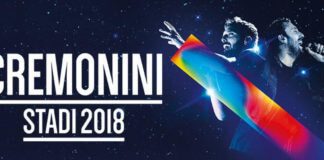 Cesare Cremonini Stadi 2018 Tour