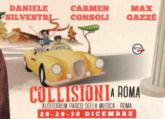 Il trio Consoli, Gazzè e Silvestri in viaggio verso Roma per portare Collisioni Collisioni a Roma - Daniele Silvestri, Carmen Consoli e Max Gazzè