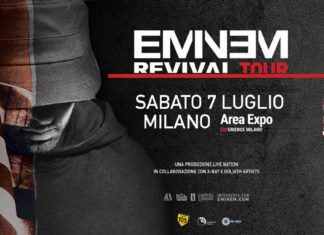 Eminem sceglie Milano come tappa del Revival Tour 2018 Eminem - Revival Tour 2018