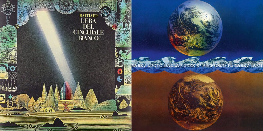 Franco Battiato - L'era del cinghiale bianco | Lucio Dalla - Come è profondo il mare