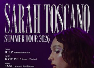 SARAH TOSCANO ANNUNCIA LE DATE ESTIVE IN PARTENZA A GIUGNO